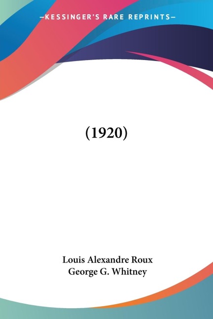 A First French Course (1922)