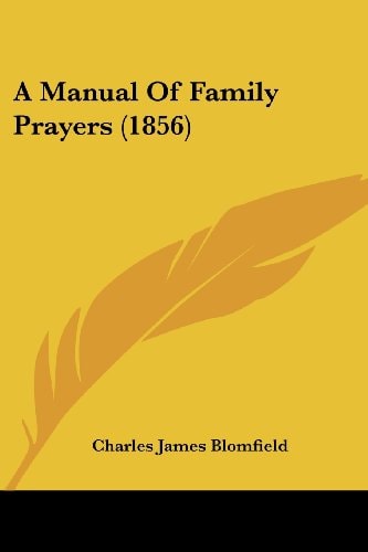 A Manual of Family Prayers