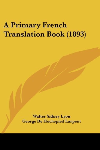 A Primary French Translation Book (1893)
