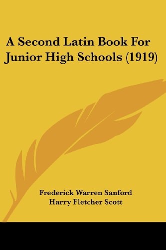 A Second Latin Book For Junior High Schools (1919)