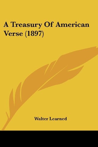 A Treasury Of American Verse (1897)