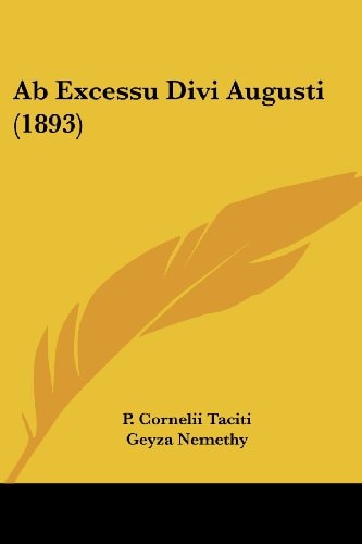 Ab Excessu Divi Augusti (1893)