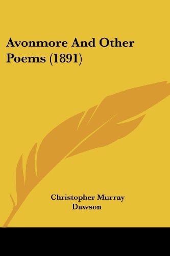Avonmore And Other Poems (1891)