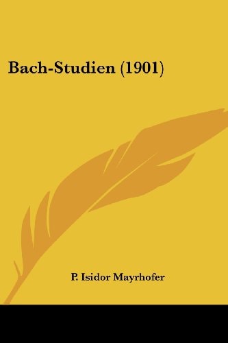 Bach-Studien (1901)