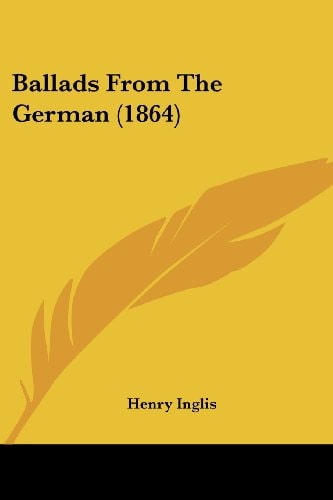 Ballads from the German