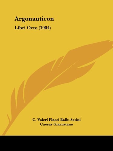 Argonauticon Libri Octo (1904)