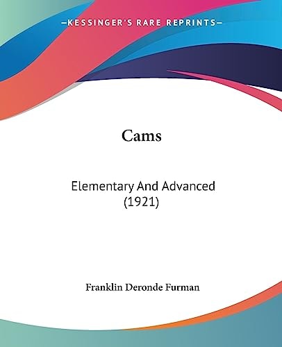 Cams Elementary And Advanced (1921)