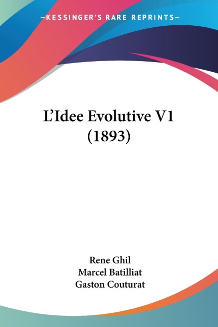 LIdee Evolutive V1 (1893)