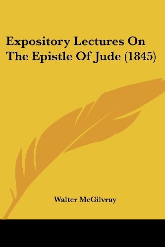 Expository Lectures on the Epistle of Jude