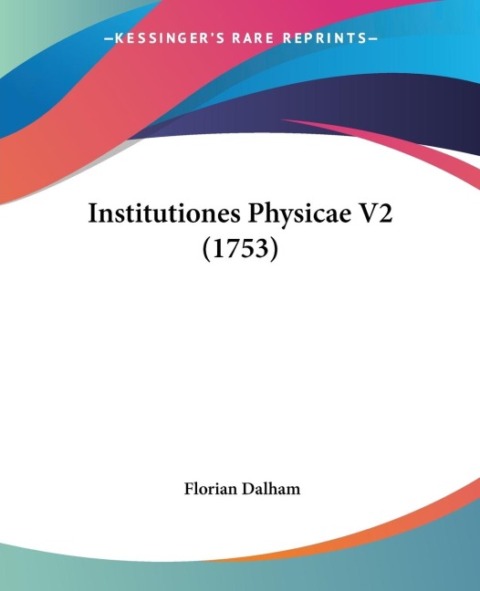 Institutiones Physicae V2 (1753)