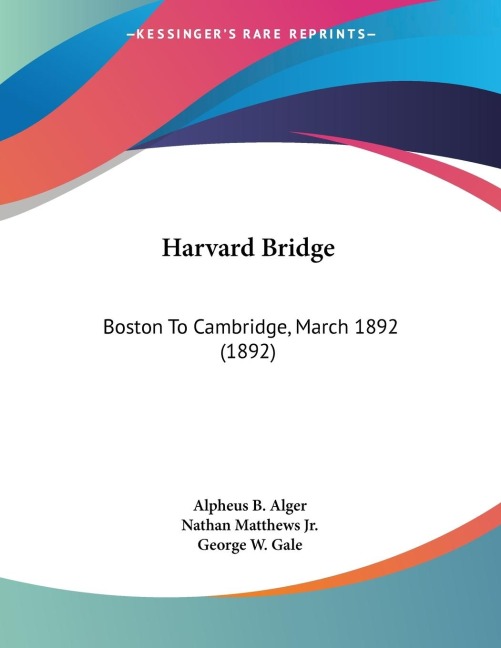 Harvard Bridge: Boston To Cambridge, March 1892 (1892)