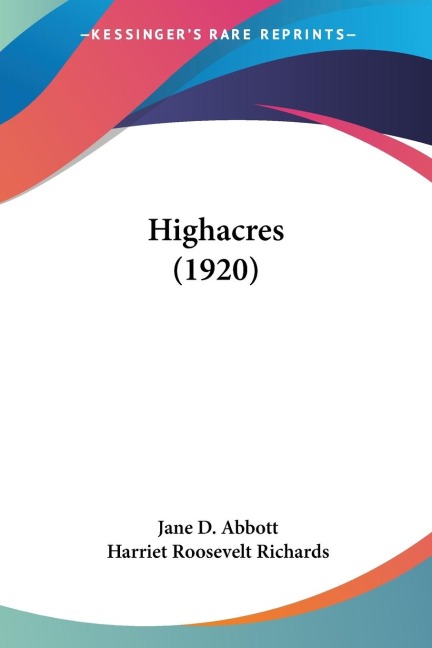 Highacres (1920)