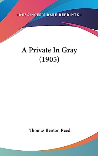 A Private In Gray (1905)
