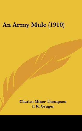 An Army Mule (1910)