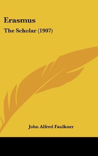 Erasmus The Scholar (1907)
