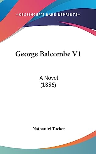 George Balcombe V1 A Novel (1836)