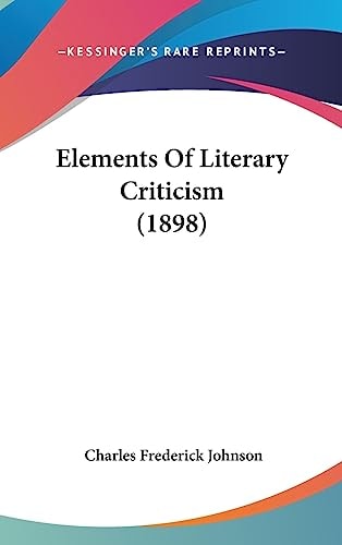Elements of Literary Criticism