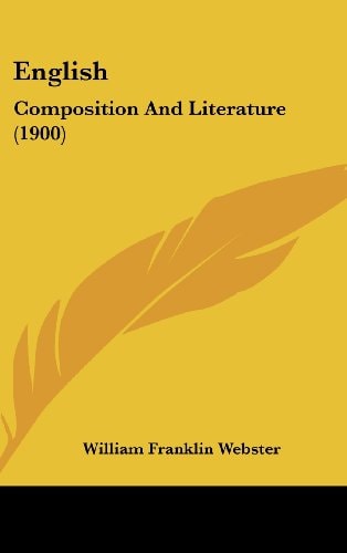 English Composition And Literature (1900)