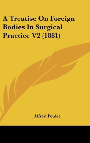 A Treatise On Foreign Bodies In Surgical Practice V2 (1881)