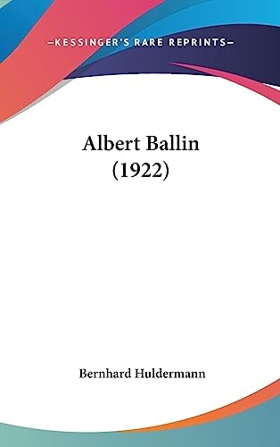 Albert Ballin (1922)