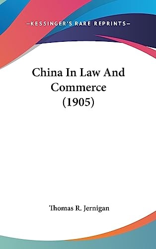 China in Law and Commerce