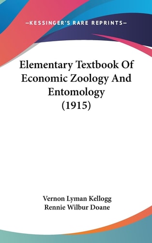Elementary Textbook Of Economic Zoology And Entomology (1915)