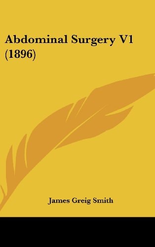 Abdominal Surgery V1 (1896)