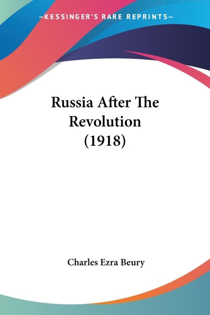 Russia After The Revolution (1918)