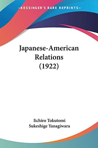 Japanese-American Relations (1922)
