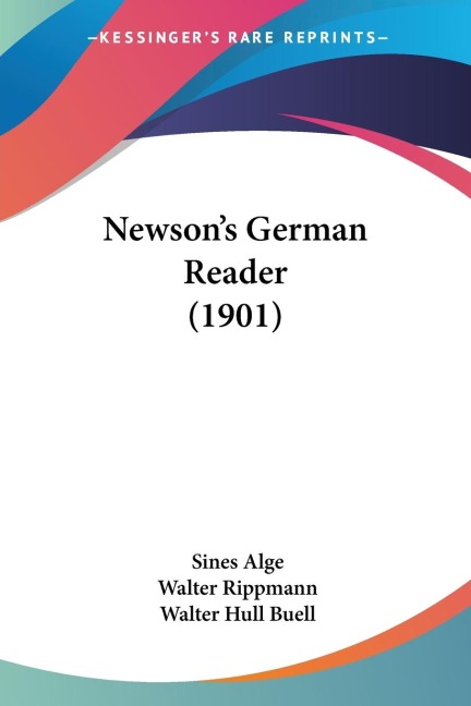 Newsons German Reader (1901)