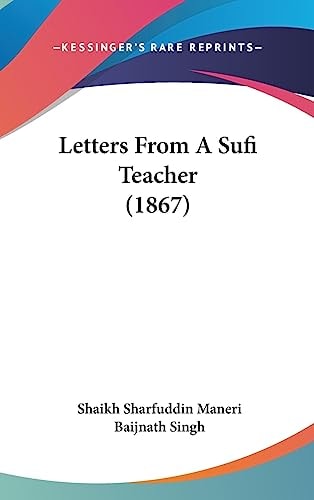 Letters From A Sufi Teacher (1867)