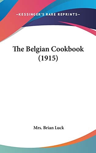 The Belgian Cookbook (1915)