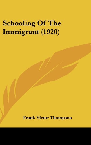 Schooling Of The Immigrant (1920)
