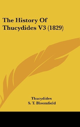 The History Of Thucydides V3 (1829)