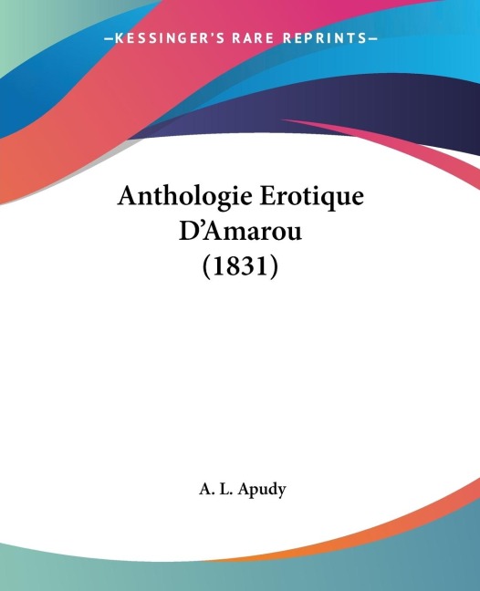 Anthologie Erotique DAmarou (1831)