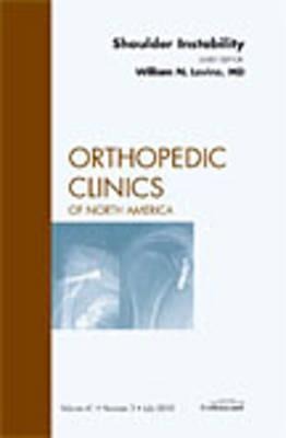 Shoulder Instability, an Issue of Orthopedic Clinics: Volume 41-3