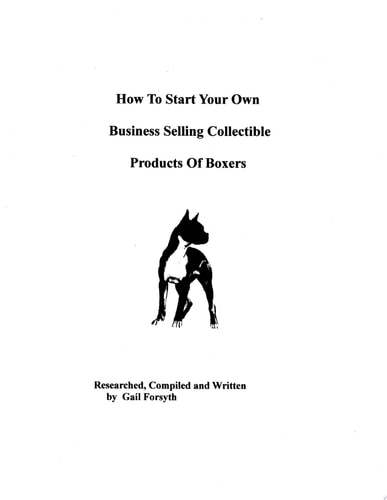 How to Start Your Own Business Selling Collectible Products of Boxers