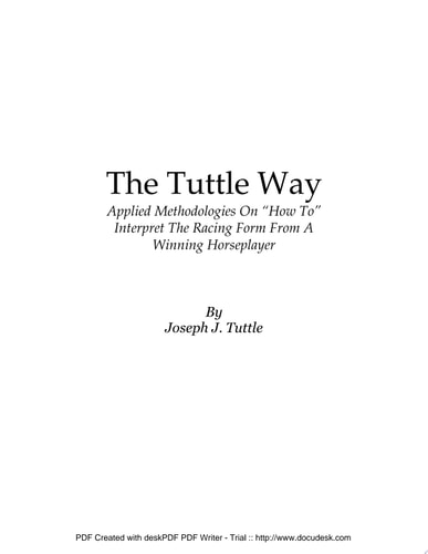 The Tuttle Way