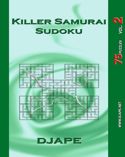 Killer Samurai Sudoku 75 Puzzles