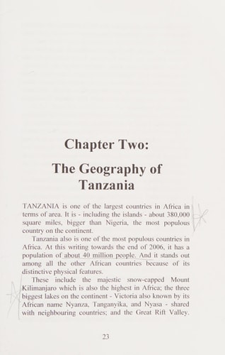 Life in Tanzania