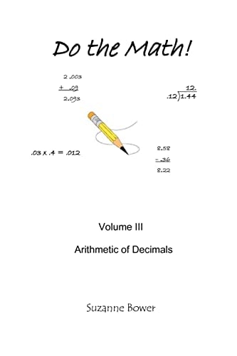 Do The Math Arithmetic Of Decimals