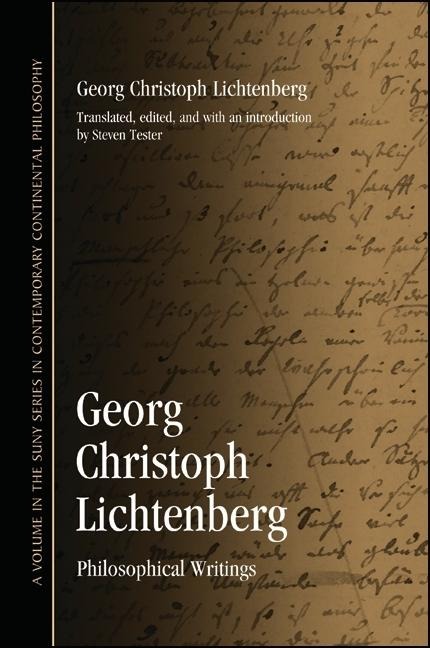 Georg Christoph Lichtenberg: Philosophical Writings