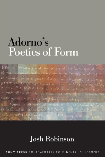 Adornos Poetics of Form