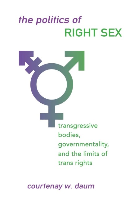 The Politics of Right Sex Transgressive Bodies, Governmentality, and the Limits of Trans Rights