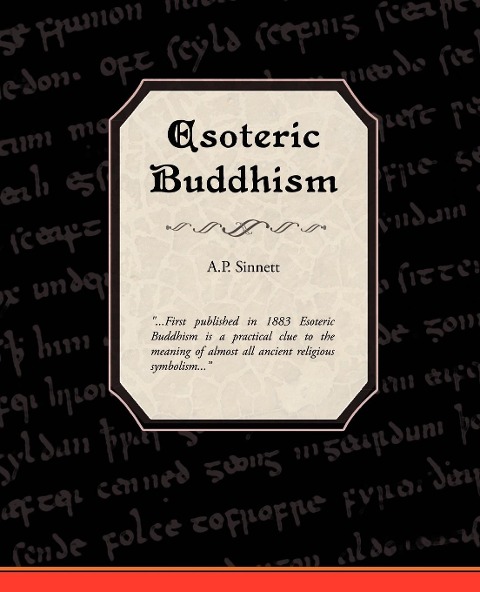 Esoteric Buddhism
