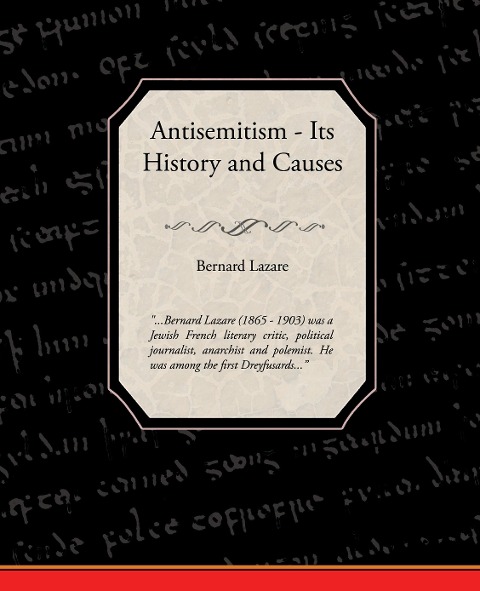 Antisemitism - Its History and Causes