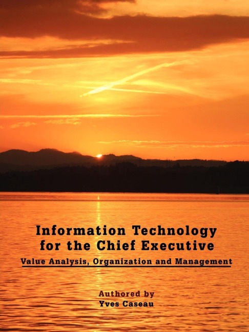 Information Technology for the Chief Executive: Value Analysis, Organization and Management
