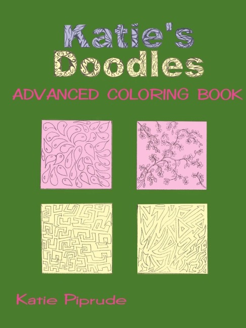 Katie's Doodles: advanced coloring book