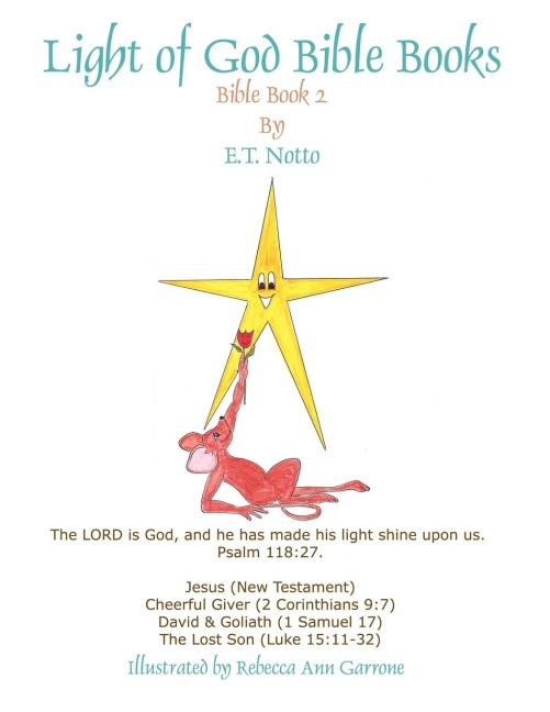 Light of God Bible Books: Jesus, Cheerful Giver, David & Goliath, The Lost Son