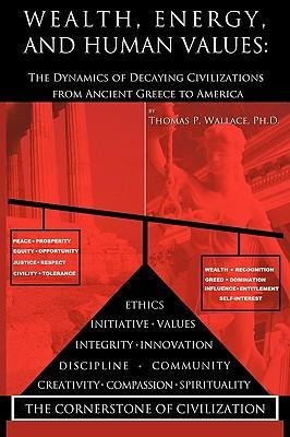 Wealth, Energy, and Human Values: The Dynamics of Decaying Civilizations from Ancient Greece to America